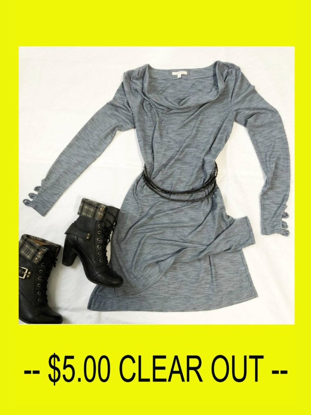 Pure + Good drape neck tunic
